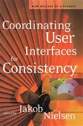 Book cover of Coordinating User Interfaces for Consistency by Jakob Nielsen
