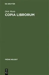 Book cover of Copia librorum by Dirk Werle