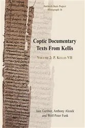 Book cover of Coptic Documentary Texts From Kellis by Iain Gardner