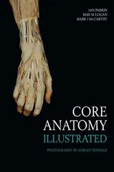 Book cover of Core Anatomy - Illustrated by Ian Parkin