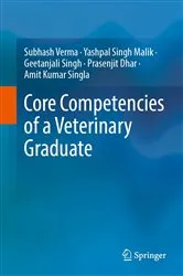 Book cover of Core Competencies of a Veterinary Graduate by Subhash Verma
