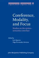 Book cover of Coreference, Modality, and Focus by Unknown