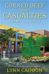 Book cover of Corned Beef and Casualties by Lynn Cahoon