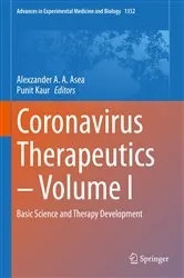 Book cover of Coronavirus Therapeutics – Volume I by Alexzander A. A. Asea
