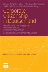Book cover of Corporate Citizenship in Deutschland (2nd ed.) by Holger Backhaus-Maul