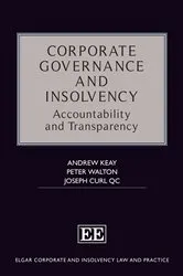 Book cover of Corporate Governance and Insolvency by Unknown
