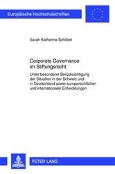 Book cover of Corporate Governance im Stiftungsrecht by Unknown