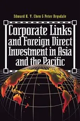 Book cover of Corporate Links And Foreign Direct Investment In Asia And The Pacific by Eduard K.y. Chen