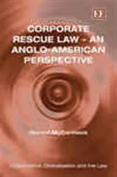 Book cover of Corporate Rescue Law – An Anglo-American Perspective by Unknown