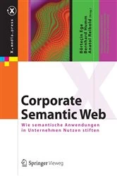 Book cover of Corporate Semantic Web by Börteçin Ege
