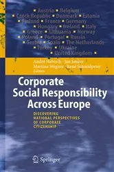 Book cover of Corporate Social Responsibility Across Europe by André Habisch