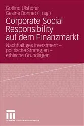 Book cover of Corporate Social Responsibility auf dem Finanzmarkt by Gotlind B. Ulshöfer