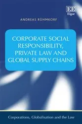 Book cover of Corporate Social Responsibility, Private Law and Global Supply Chains by Unknown