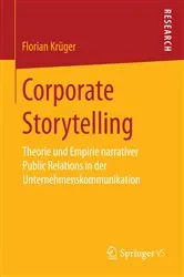 Book cover of Corporate Storytelling by Florian Krüger