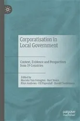 Book cover of Corporatisation in Local Government by Marieke Van Genugten