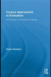 Book cover of Corpus Approaches to Evaluation by Susan Hunston
