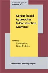 Book cover of Corpus-based Approaches to Construction Grammar by Jiyoung Yoon