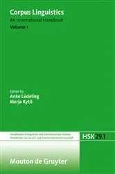 Book cover of Corpus Linguistics. Volume 1 by Anke Lüdeling