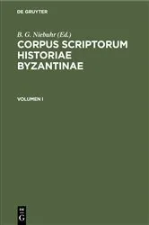 Book cover of Corpus scriptorum historiae Byzantinae. Chronicon Paschale. Volumen I by Academia Litterarum Regia Borussica