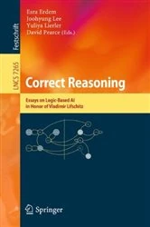 Book cover of Correct Reasoning by Esra Erdem