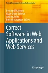 Book cover of Correct Software in Web Applications and Web Services by Bernhard Thalheim