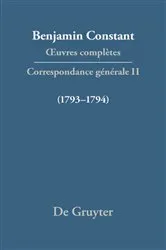 Book cover of Correspondance 1793–1794 by C.P. Courtney