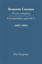 Book cover of Correspondance 1803–1805 by Paul Delbouille