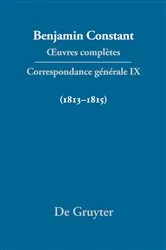 Book cover of Correspondance générale 1813–1815 by Unknown