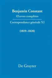 Book cover of Correspondance générale 1819–1820 by Cecil P. Courtney