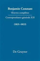Book cover of Correspondance générale 1821–1822 by Cecil P. Courtney