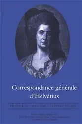 Book cover of Correspondance générale d'Helvétius, Volume IV by Claude Adrien Helvétius