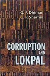 Book cover of Corruption and Lokpal by O. P. Dhiman