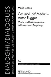 Book cover of Cosimo I. de’ Medici – Anton Fugger by Dirk Hoeges