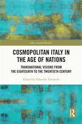 Book cover of Cosmopolitan Italy in the Age of Nations by Edoardo Tortarolo