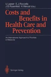 Book cover of Costs and Benefits in Health Care and Prevention by U. Laaser