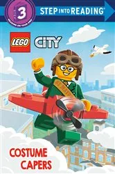 Book cover of Costume Capers (LEGO City) by Steve Foxe