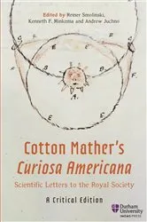 Book cover of Cotton Mather’s Curiosa Americana, Scientific Letters to the Royal Society by Reiner Smolinski