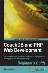 Book cover of CouchDB and PHP Web Development Beginner's Guide by Tim Juravich