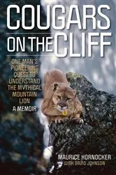 Book cover of Cougars on the Cliff by Maurice Hornocker