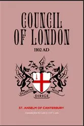 Book cover of Council of London by St. Anselm of Canterbury