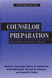 Book cover of Counselor Preparation (13th ed.) by Unknown