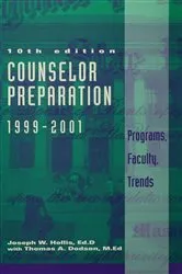 Book cover of Counselor Preparation 1999-2001 by Joseph W. Hollis