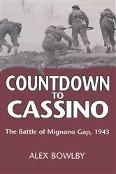 Book cover of Countdown to Cassino by Alex Bowlby