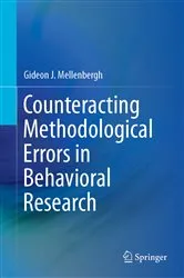 Book cover of Counteracting Methodological Errors in Behavioral Research by Gideon J. Mellenbergh