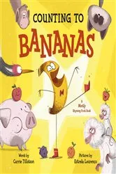 Book cover of Counting to Bananas by Carrie Tillotson