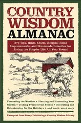 Book cover of Country Wisdom Almanac by Editors of Storey Publishing’s Country Wisdom Bulletins