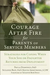 Book cover of Courage After Fire for Parents of Service Members by Paula Domenici