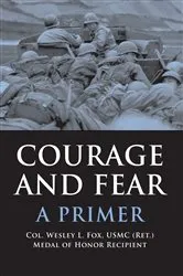 Book cover of Courage and Fear by Ola Hnatiuk