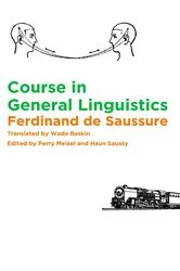 Book cover of Course in General Linguistics by Ferdinand de Saussure