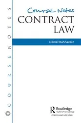 Book cover of Course Notes: Contract Law by Daniel Rahnavard